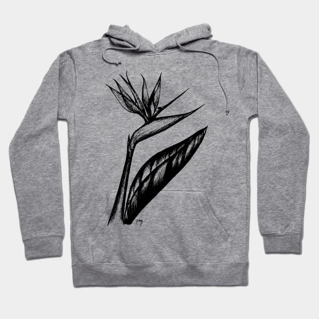 Bird Of Paradise Hoodie by Akbaly